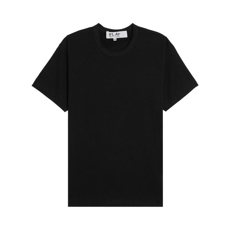 Comme des Garçons PLAY Back Emblem T-Shirt 'Black'