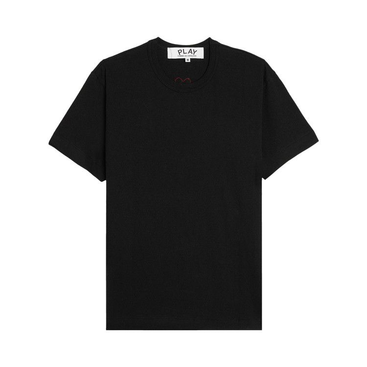 Comme des Garçons PLAY Heart Back Emblem T-Shirt 'Black'