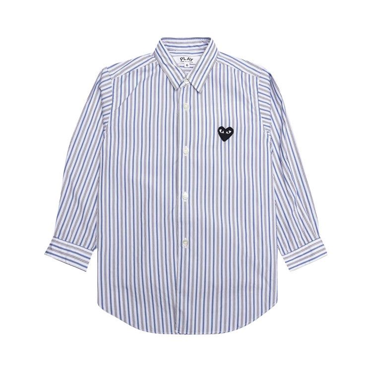 Comme des Garçons PLAY Striped Shirt 'Blue/White/Black'