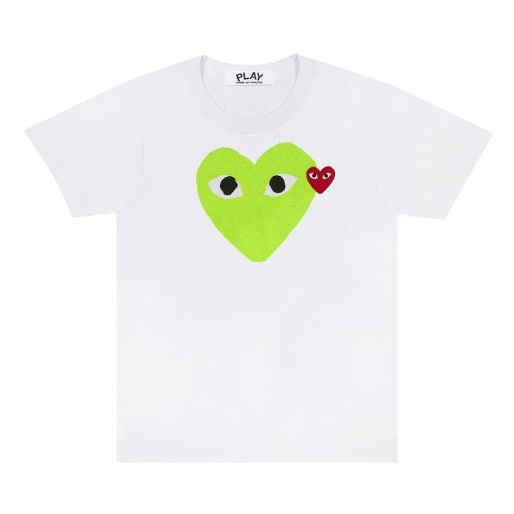 Comme des Garçons PLAY Heart Tee 'Green'