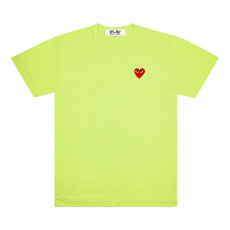 Comme des Garçons PLAY Pastelle Emblem T-Shirt 'Green'