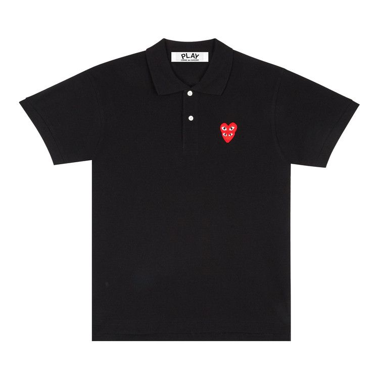 Comme des Garçons PLAY Polo 'Black'