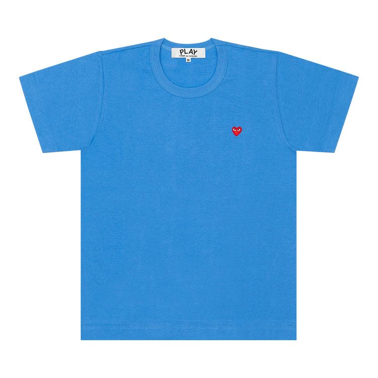 Comme des Garçons PLAY Small Red Heart T-Shirt 'Blue'