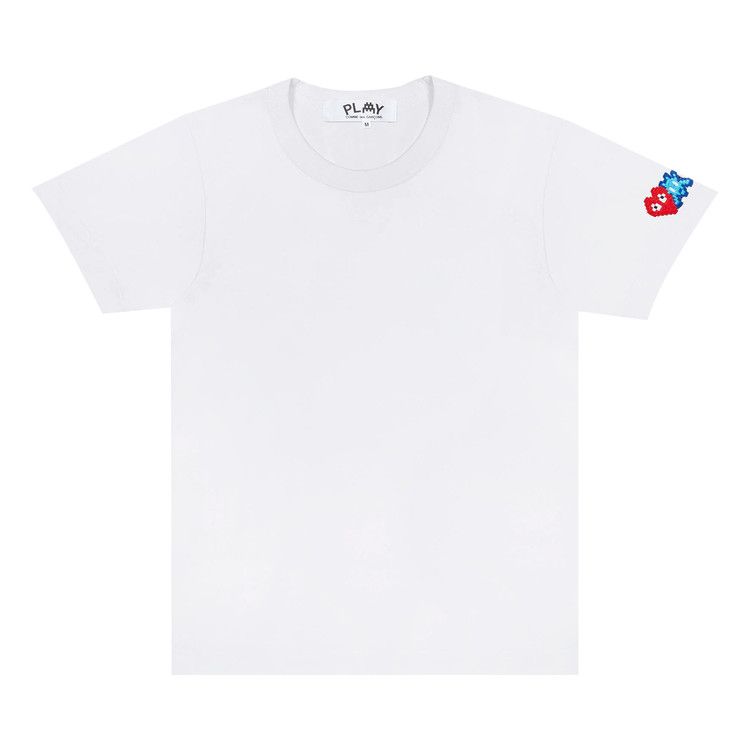 Comme des Garçons PLAY Double Heart T-Shirt 'White'