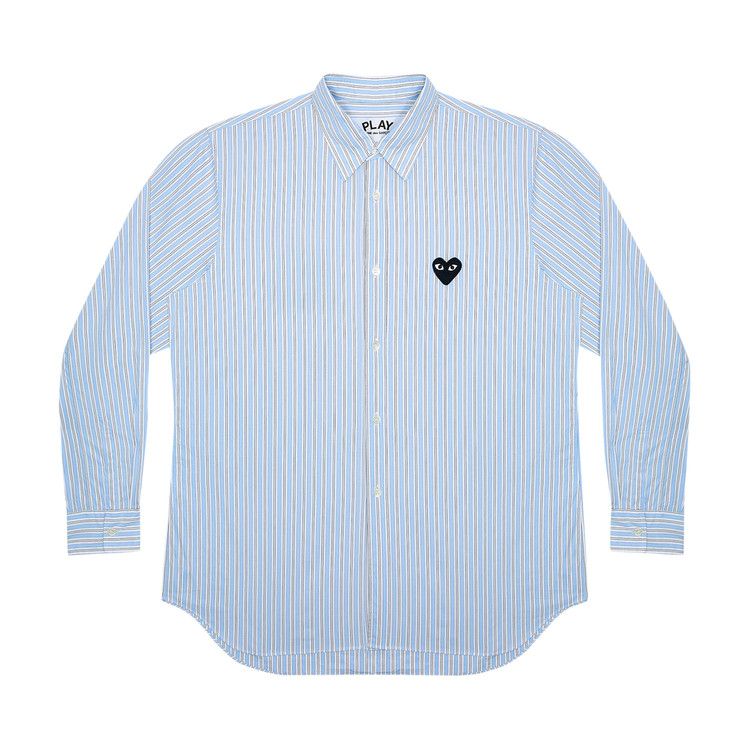 Comme des Garçons PLAY Button Down 'Light Blue/White'
