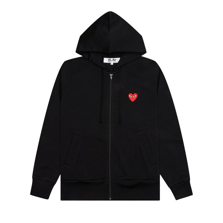 Comme des Garçons PLAY Zip Up 'Black'