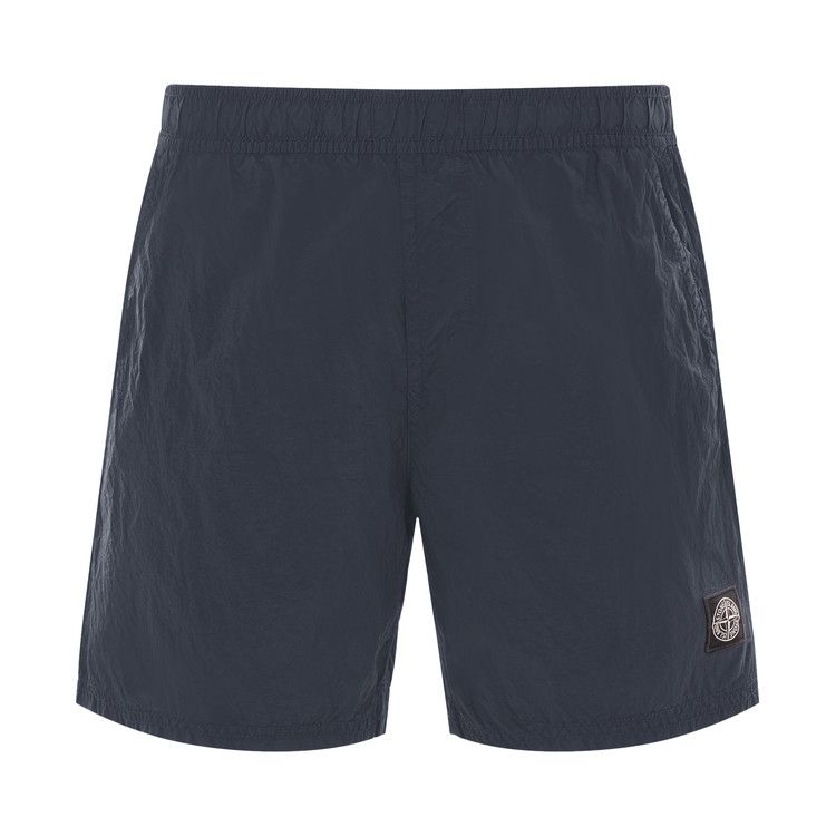 Stone Island Compass Patch Swim Shorts 'Navy Blue'