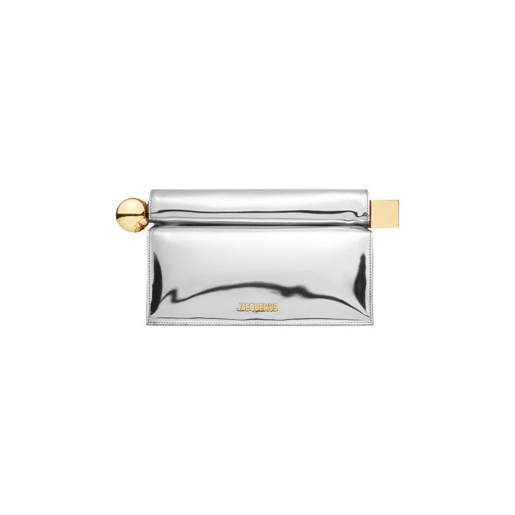 Jacquemus La Pochette Rond Carre 'Silver'