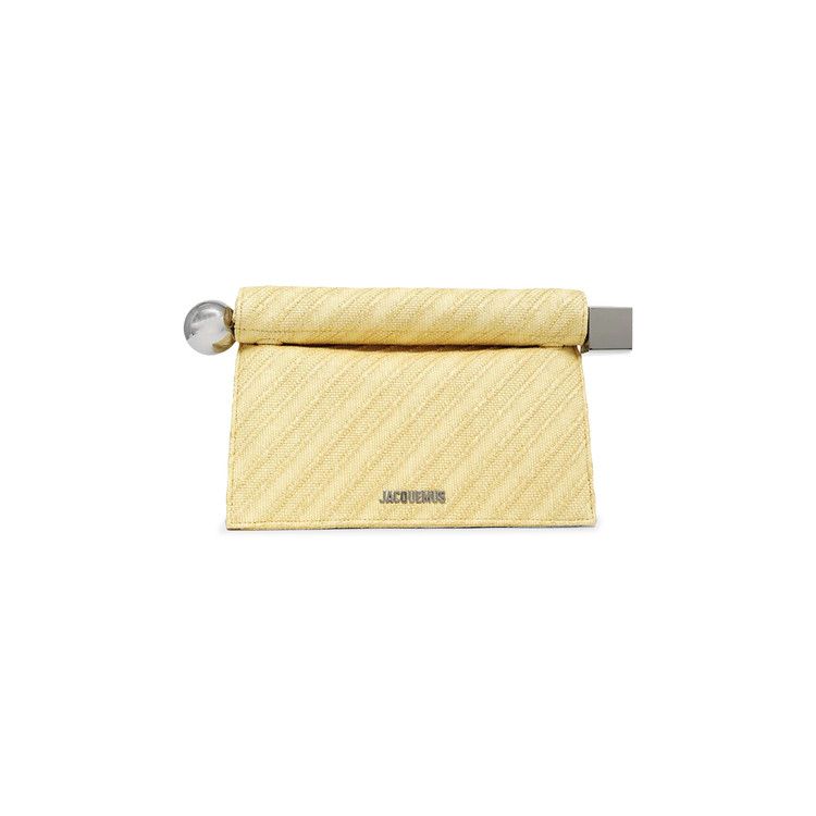 Jacquemus La Pochette Rond Carre 'Light Yellow'