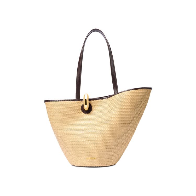 Jacquemus Le Bambola 'Natural/Dark Brown'