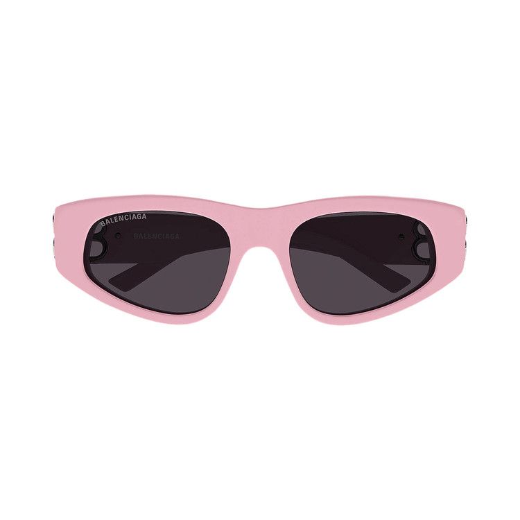 Balenciaga Cat Eye Sunglasses 'Pink/Silver/Grey'