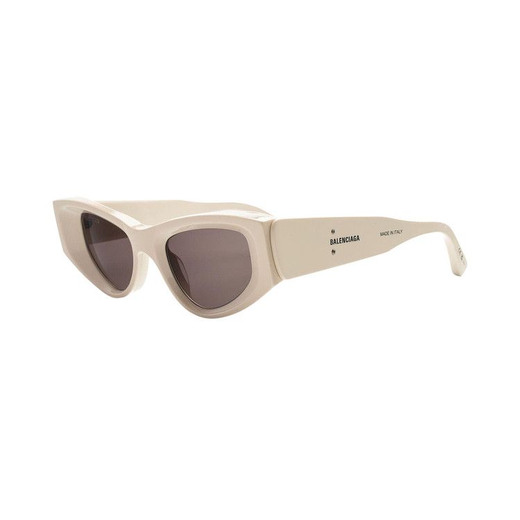 Balenciaga Cat Eye Sunglasses 'Beige/Grey'