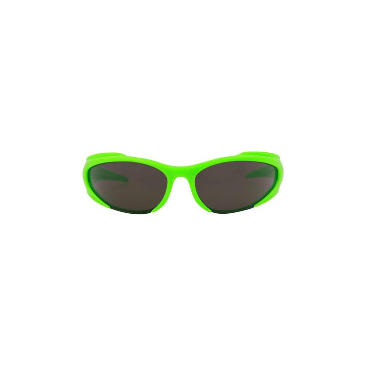 Balenciaga Reverse Xpander Rectangle Sunglasses 'Green'