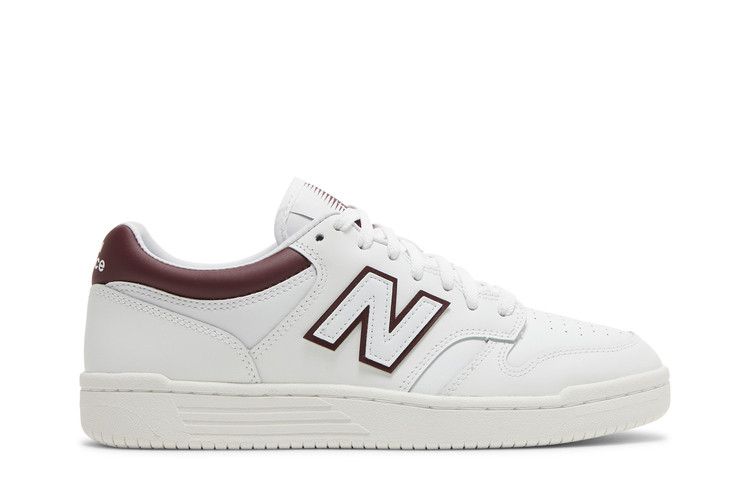 New Balance 480 'White Burgundy'