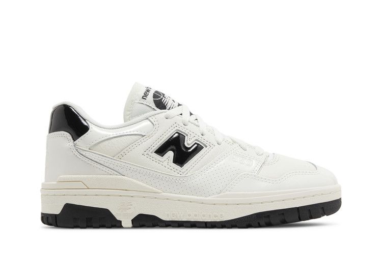 New Balance 550 'Patent Leather Pack - Sea Salt Black'