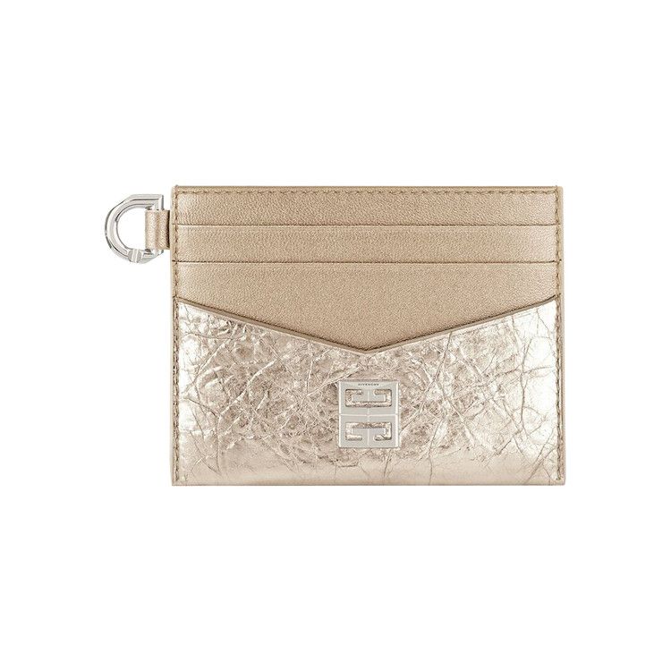 Givenchy 4G Card Holder 'Dusty Gold'