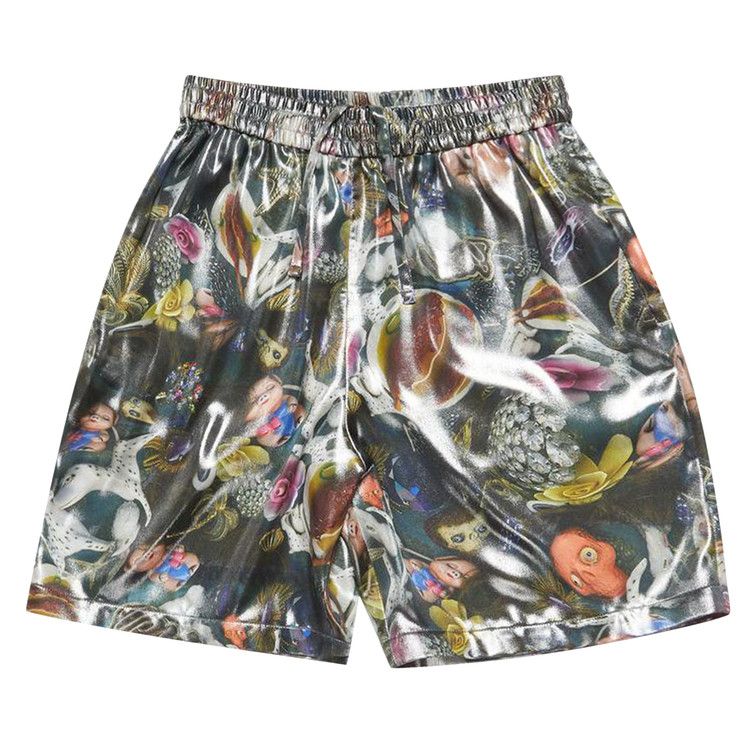 Acne Studios Fluid Printed Shorts 'Black'