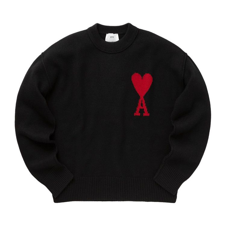 Ami Sweater 'Black/Red'