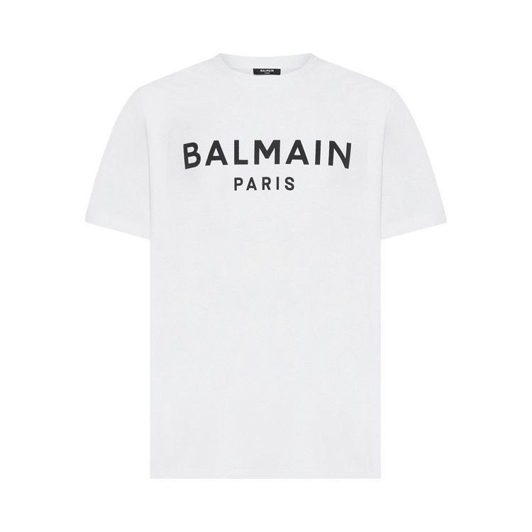 Balmain Logo T-Shirt 'White/Black'