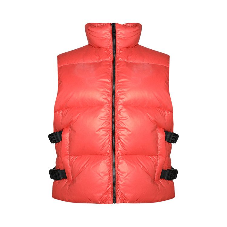 Givenchy Sleeveless Puffer Jacket With Buckles 'Orange'