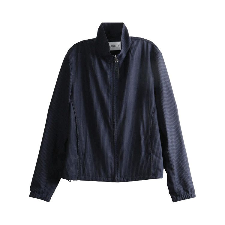 Givenchy Striped Zipped Blouson 'Navy'