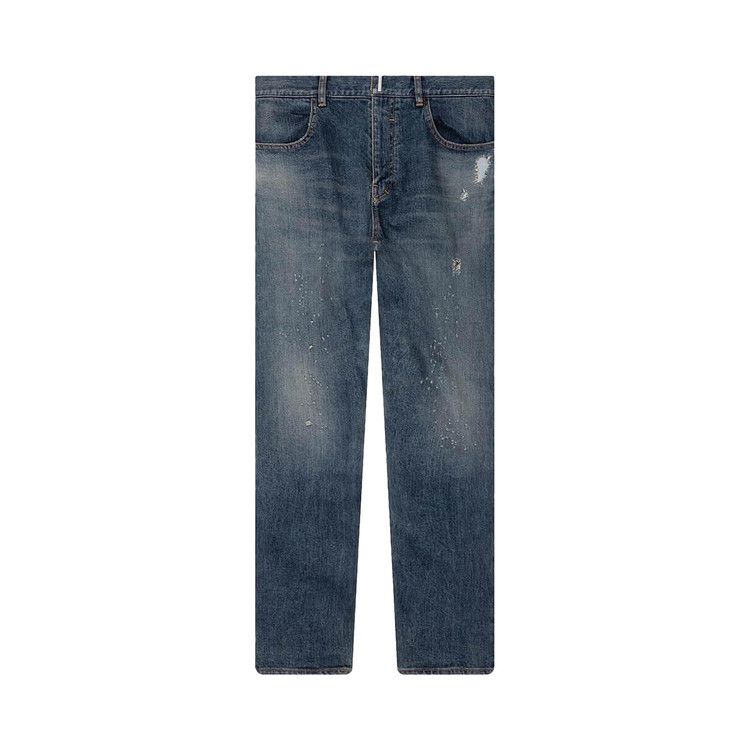 Givenchy Straight Fit 5 Pocket Trousers 'Indigo'