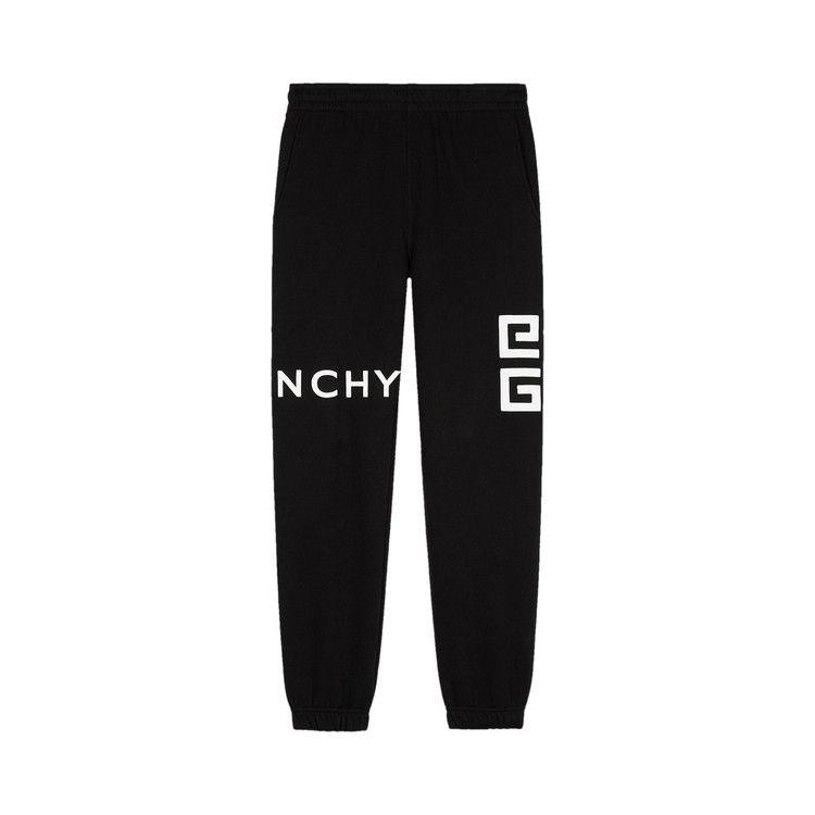 Givenchy Slim Fit Embroidered Trousers 'Black'