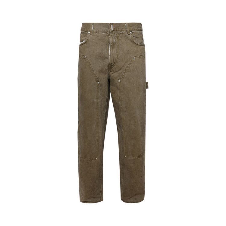 Givenchy Carpenter Denim Trousers 'Black/Khaki'