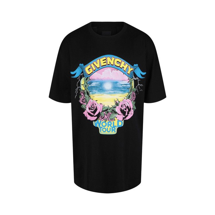 Givenchy World Tour Oversized T-Shirt 'Black'