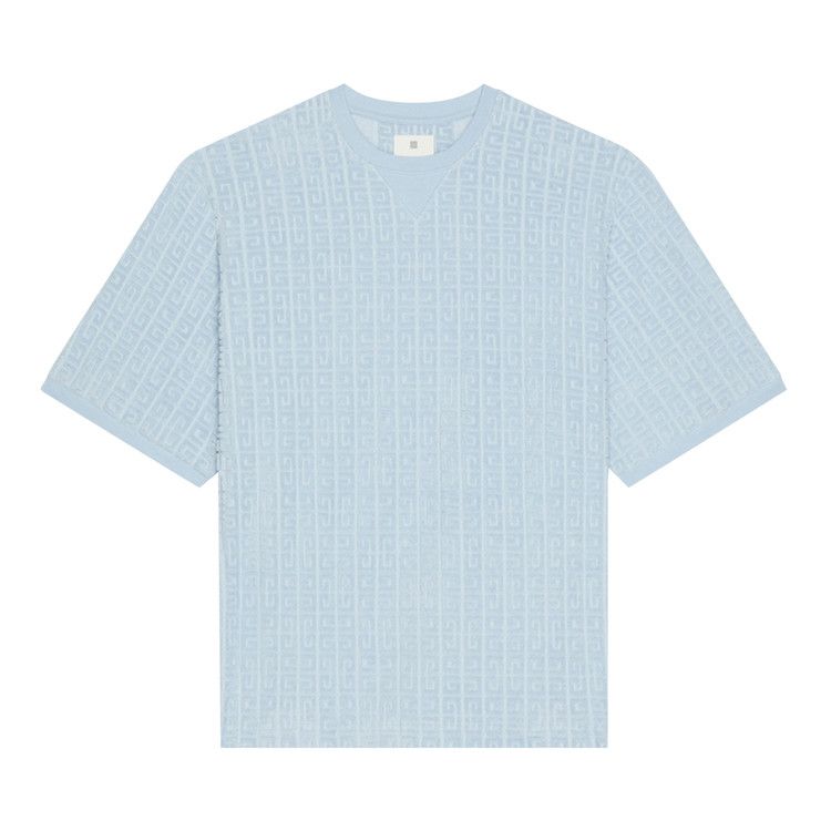 Givenchy Towelling Short-Sleeve Tee 'Sky Blue'