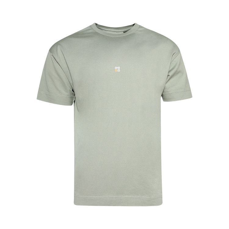 Givenchy 4G Embroidered T-Shirt 'Almond Green'