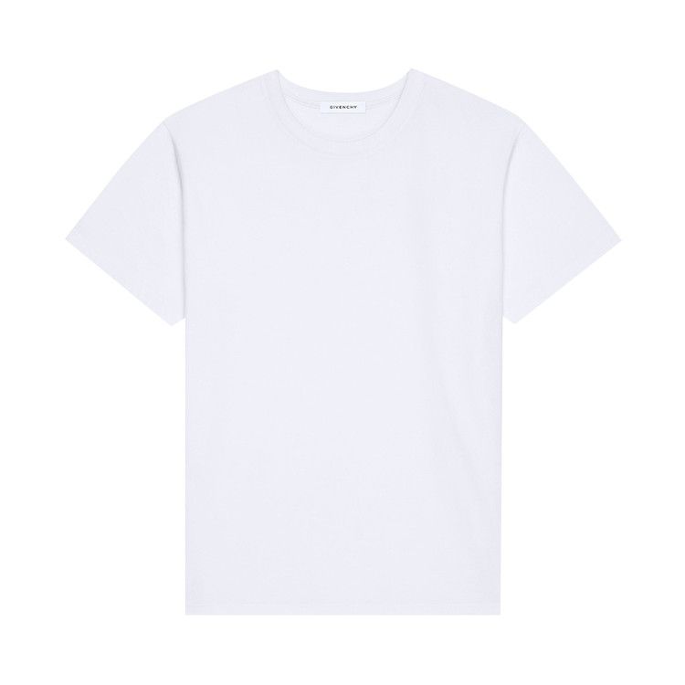 Givenchy Logo Printed Crewneck T-Shirt 'White'