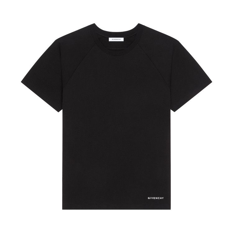 Givenchy Couture Seam Contrasted Stitch T-Shirt 'Black'