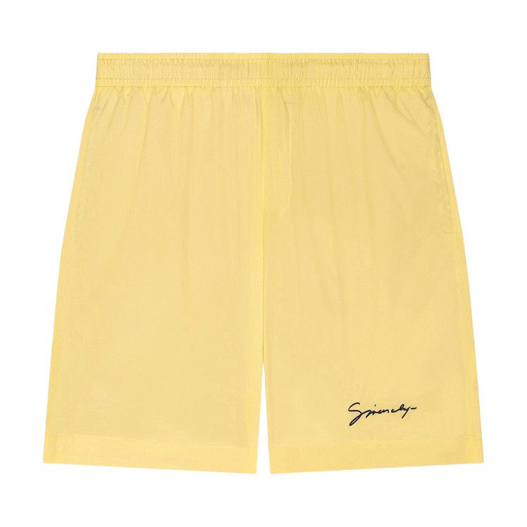 Givenchy Logo Embroidery Swimshorts 'Banana'