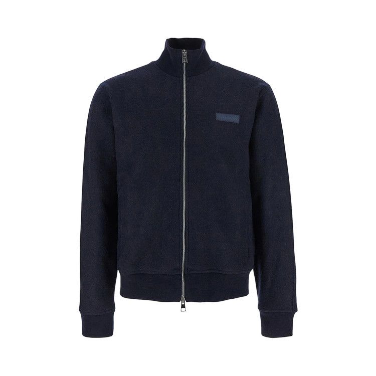 Givenchy Track Pintuck Sleeve Top 'Navy'