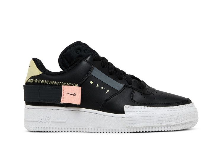 Nike Air Force 1 Type GS 'Black Zinnia'