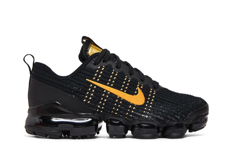 Nike Air VaporMax Flyknit 3 GS 'Black Gold'