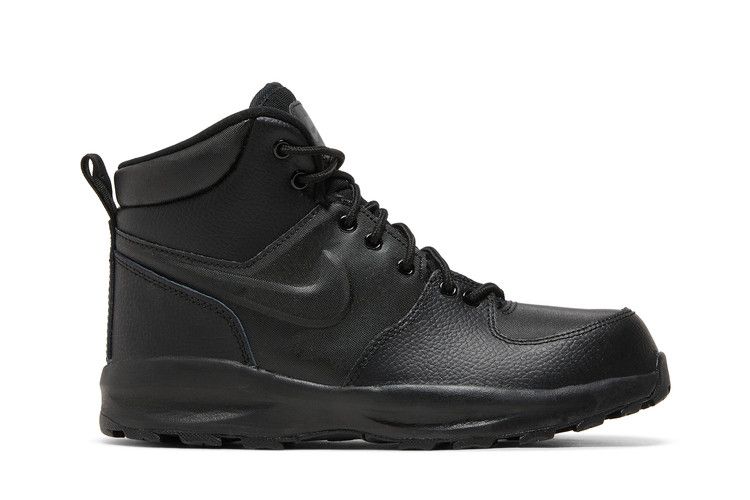 Nike Manoa Leather GS 'Triple Black'