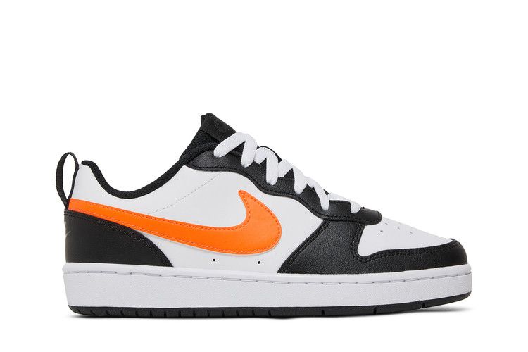 Nike Court Borough Low 2 GS 'White Black Orange'