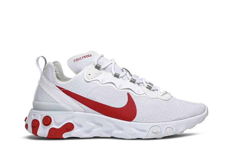 Nike React Element 55 'White University Red'