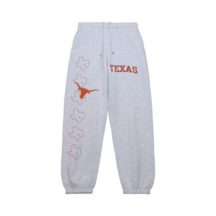 Cactus Jack by Travis Scott x Mitchell & Ness University Of Texas Sweatpants 'Grey Heather'