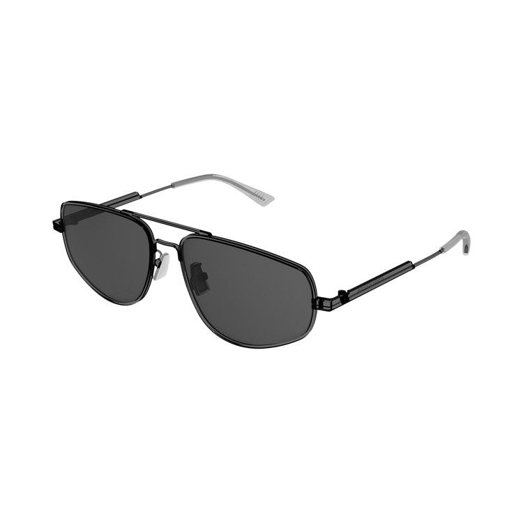 Bottega Veneta Aviator Sunglasses 'Black/Grey'