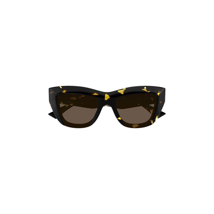 Bottega Veneta Cat Eye Frame Sunglasses 'Havana'