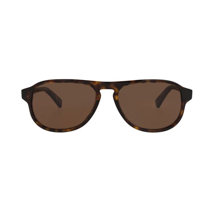 Bottega Veneta Aviator Sunglasses 'Havana/Brown'