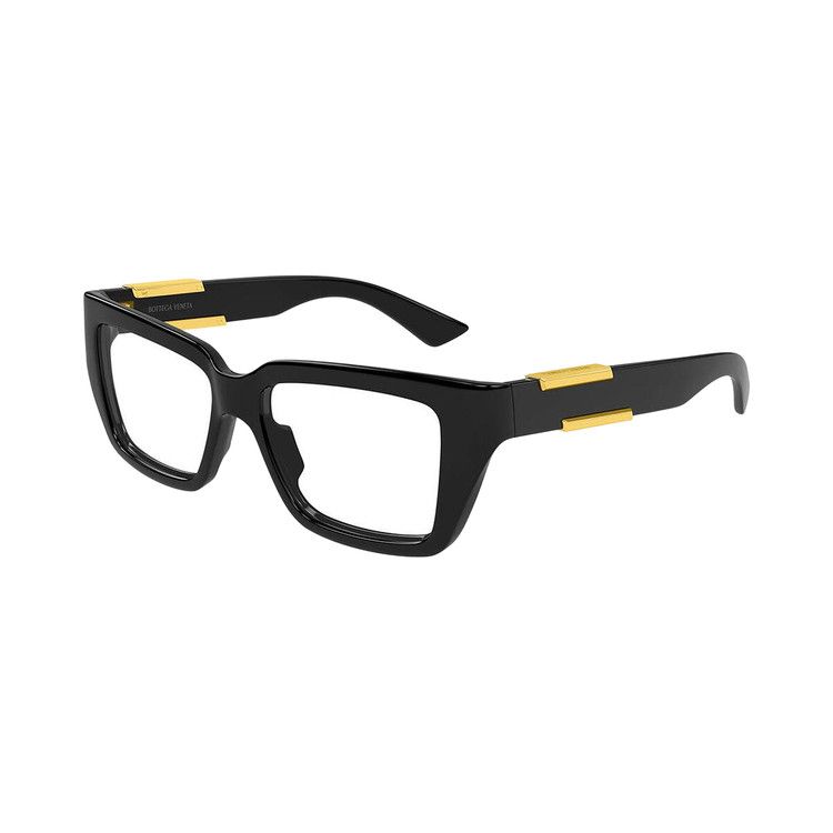 Bottega Veneta Rectangular Sunglasses 'Black'