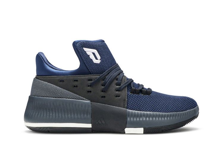 adidas D Lillard 3 J 'Utility Black Mystery Blue'