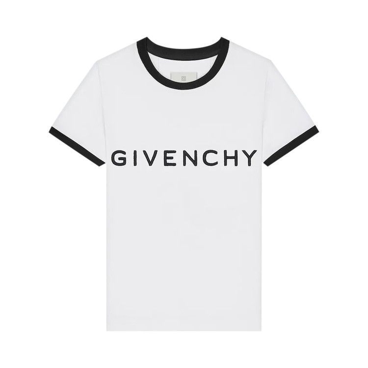 Givenchy Ringer T Shirt 'White/Black'