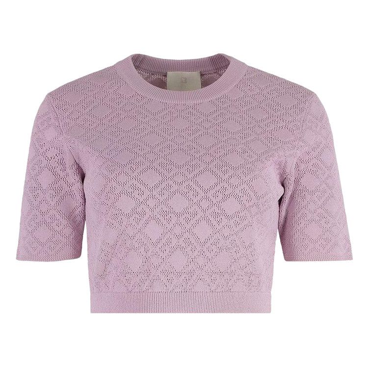 Givenchy Monogram 72 Jacquard Short-Sleeve Knit Top 'Parma'
