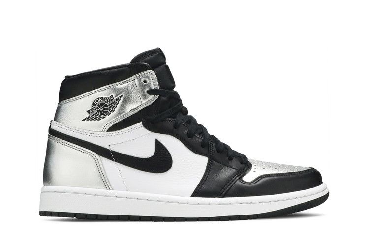 Wmns Air Jordan 1 Retro High OG 'Silver Toe'