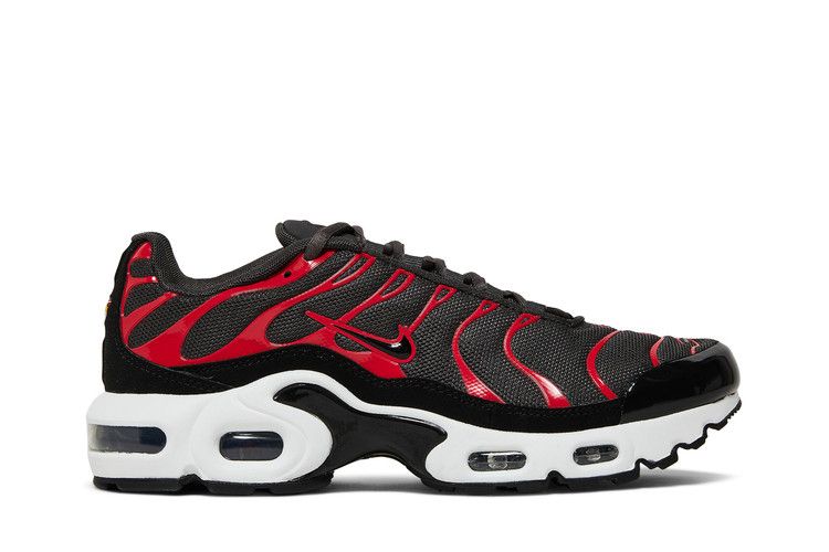 Nike Air Max Plus GS 'Medium Ash Siren Red'
